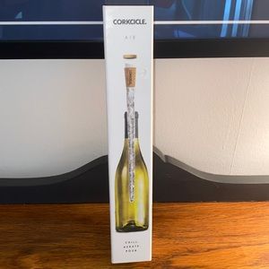 Corkcicle Air 4-in-1 Iceless Wine Chiller with Aerator, Pourer and Stopp…